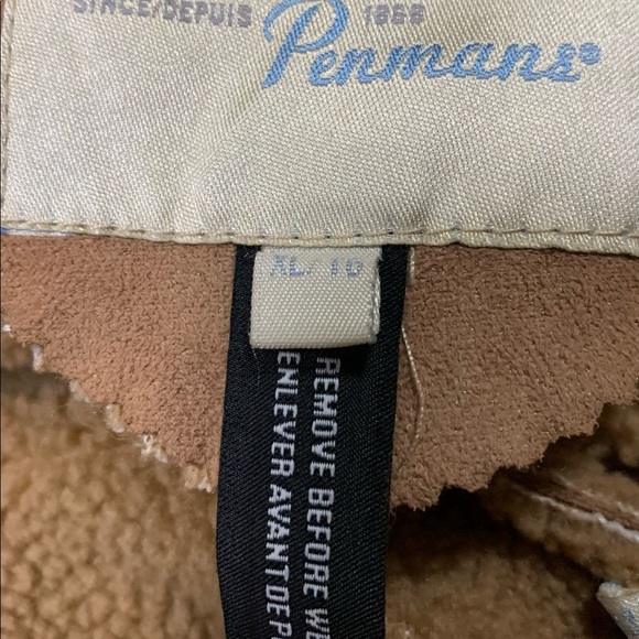 Penmanship Suede Fur Mid Long Winter Coat - Picture 14 of 14